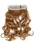 WIG ME UP Haarteil Extension breit 5 Clips wellig dunkles Produktbild-Vorschau 2