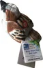 Oiseau en peluche Moineau sonore - 15 cm Voir les images du produit 5