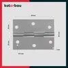 KOTARBAU® 12er Set Möbelscharnier 60 mm Möbelband Produktbild-Vorschau 6