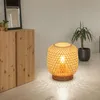Tischleuchte, Bambusgeflecht, natur, H 27 cm Produktbild-Vorschau 3
