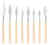 8-teiliges Malmesser Set, Edelstahl, ergonomisches Design, Produktbild-Vorschau 1