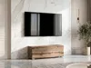 AX LIVING Barvo 100 cm TV Kommode Lowboard Braun Eiche Produktbild-Vorschau 2