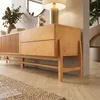 Lowboard ADAMO 220 cm aus Massivholz, Eiche Finish - TV Produktbild-Vorschau 3