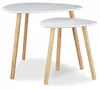 relaxdays 10020988_0 relaxdays Beistelltische-Set Holz weiß Podgląd zdjęcia produktu 8