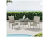 Juskys Polyrattan Gartentisch Yoro rund - wetterfest Ø 80 Produktbild-Vorschau 12