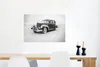 MuchoWow® Poster Oldtimer in Schwarz-Weiß-Bild 60x40 cm - Produktbild-Vorschau 5
