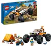 LEGO 60387 City Offroad Abenteuer, Camping Monster Truck Produktbild-Vorschau 1