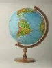 Physikalischer Globus 32 cm. Holzsockel. Produktbild-Vorschau 5