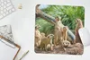 MuchoWow® Mauspad Mousepad Erdmännchen - Familie - Tiere Produktbild-Vorschau 5
