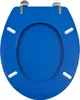 Grafner WC Sitz aus MDF stabile Qualität Blue Drop Produktbild-Vorschau 5