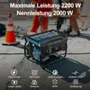 2200W Inverter Benzin Stromgenerator, 4-Takt tragbar für Produktbild-Vorschau 3
