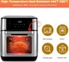 2Pcs Silikonform für Heißluftfritteuse, 20cm Airfryer Produktbild-Vorschau 4