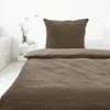 2tlg. Bettwäsche in Ripp-Struktur, 135x200 cm, kuschelig Produktbild-Vorschau 2