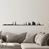 Wallity, Hamburg Skyline, Wanddeko, Schwarz, Metall, 120 x Produktbild-Vorschau 2