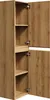 Badplaats Badezimmerschrank Angela 40 x 30 x 150cm Eiche - Produktbild-Vorschau 2