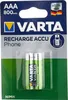 Varta RECHARGE telefónna batéria AAA HR03 800mAh 2ks. Náhľad obrázku produktu 34
