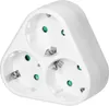 Répartiteur à trois voies 3x2P+Z (Schuko), blanc Voir les images du produit 1