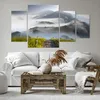 Bild auf Leinwand - Leinwandbild - Berg Nebel Landschaft Produktbild-Vorschau 6
