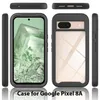 Google Pixel 8A Hülle, Hybrid Transparente Rückseite TPU Produktbild-Vorschau 2