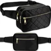 Sac de hanche étanche noir pour femme avec bandoulière Voir les images du produit 8