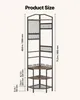 VEVOR Eckgarderobe (181 cm Hoch) mit Haken, Ablagefläche & Produktbild-Vorschau 5