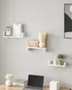 SONGMICS Wandregal 3er Set weiß U-Form 30/35/40 cm Cube Produktbild-Vorschau 2