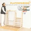 AIYAPLAY 5-in-1 Klettergerüst Montessori Indoor Holz mit Produktbild-Vorschau 8