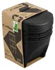 Mülleimer Set Abfalleimer SORTIBOX Eco Wood Müllsortierer Produktbild-Vorschau 3