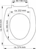 SCHÜTTE Sedile della toilette con chiusura ammortizzata SEA Anteprima dell’immagine prodotto 17