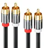 deleyCON 10m Cinch Stereo Audio RCA Kabel - 2x Stecker - Produktbild-Vorschau 3