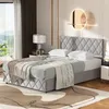 MODFU Čalouněná postel Boxspring hydraulická 140 × 200 cm s Náhled obrázku produktu 1