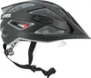A black Uvex bicycle helmet is shown against a white background. Anteprima dell’immagine prodotto