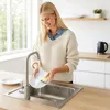 Edelstahl Küchenspüle Eckig Spüle 50x50 cm Einbauspüle Produktbild-Vorschau 3