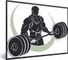 MuchoWow® Gerahmtes Poster Eine Illustration eines Mannes Produktbild-Vorschau 1