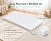 Baby-Delux Babybett Kinderbett Natalie Princess 140×70 Weiß Produktbild-Vorschau 8