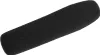A black foam windscreen for a microphone, isolated on a white background. Podgląd zdjęcia produktu