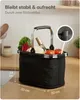 Panier de courses pliable Praknu, petit modèle – 2 en 1, Voir les images du produit 4
