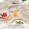 Moritz & Moritz SOLID UNI creme Geschirrset 18 tlg. Produktbild-Vorschau 5