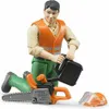 Bruder 60030 Forstarbeiter mit Zubehör Produktbild-Vorschau 9