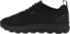 A side view of a black Geox sneaker. Produktbild-Vorschau