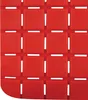 MSV Dusch-/Badeschutzmatte Bad - Gummi - rot - 76 x 36 cm Produktbild-Vorschau 3