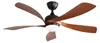 AIORBER 52 Zoll Deckenventilator mit Licht LED dimmbar Produktbild-Vorschau 1