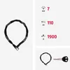 ANTIVOL ABUS Steel-O-Chain 8807K/110 black Voir les images du produit 11