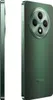 A side profile and rear view of a green smartphone. Produktbild-Vorschau