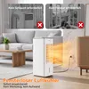 2-in-1 Heizlüfter & Luftkühler, 1000W/2000W 2 Produktbild-Vorschau 8