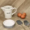 Miarka porcelanowa 500 ml, biała, 12,5 x 11 cm, dzbanek z Podgląd zdjęcia produktu 3