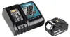 Makita DCG 180 RG1X Akku Kartuschenpistole 18 V 300 / 600 Produktbild-Vorschau 4