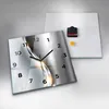 Wallfluent Hodiny - Sklenené Nástenné Hodiny - Tichý Quartz Náhľad obrázku produktu 4