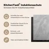 KitchenYeah® Kryt varné desky šedý - kámen - budovy - Náhled obrázku produktu 6
