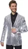 SuitMeister Glitzerjacke silber Größe: L Produktbild-Vorschau 3